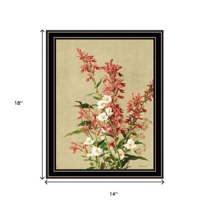Set Of Two Meadow Flowers Black Framed Wall Art