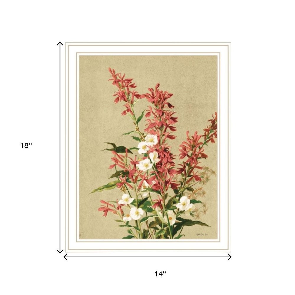 Set Of Two Meadow Flowers White Framed Wall Art — view 5