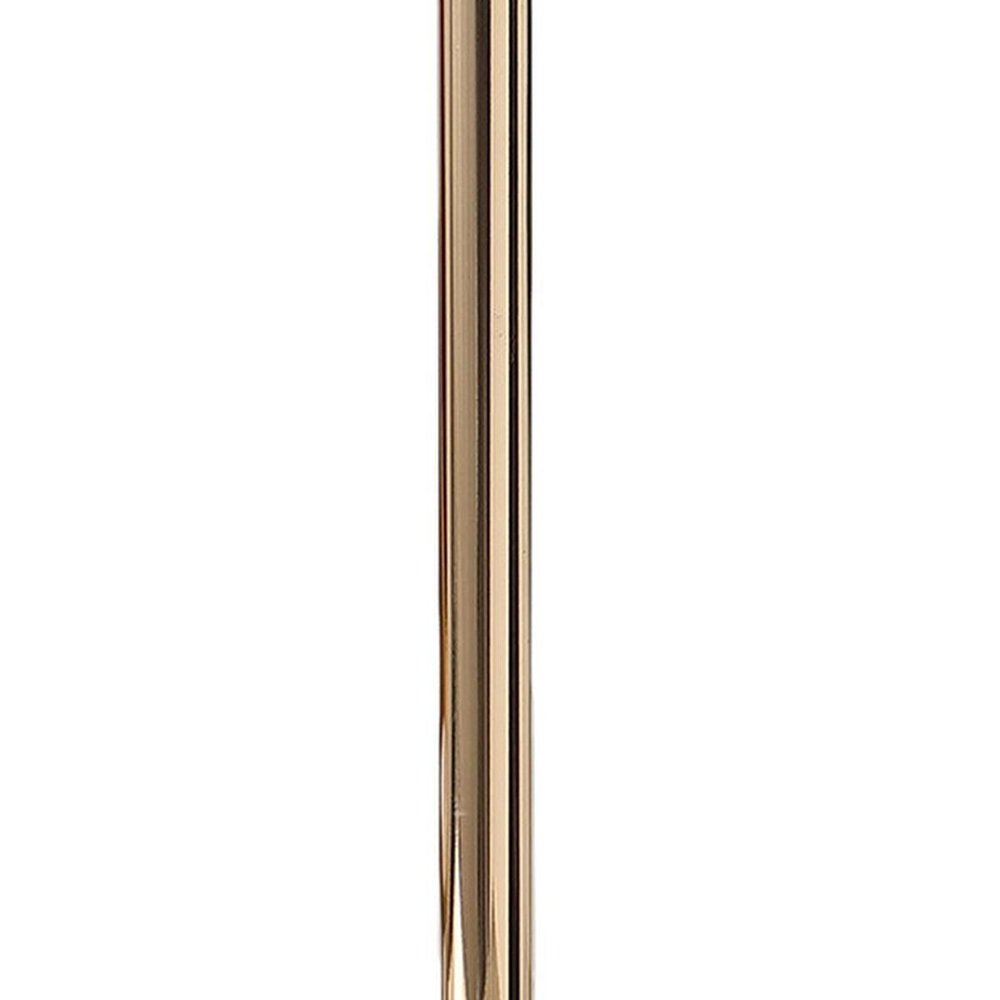 18" Gold Bedside Lamp With Novelty Shade — view 5