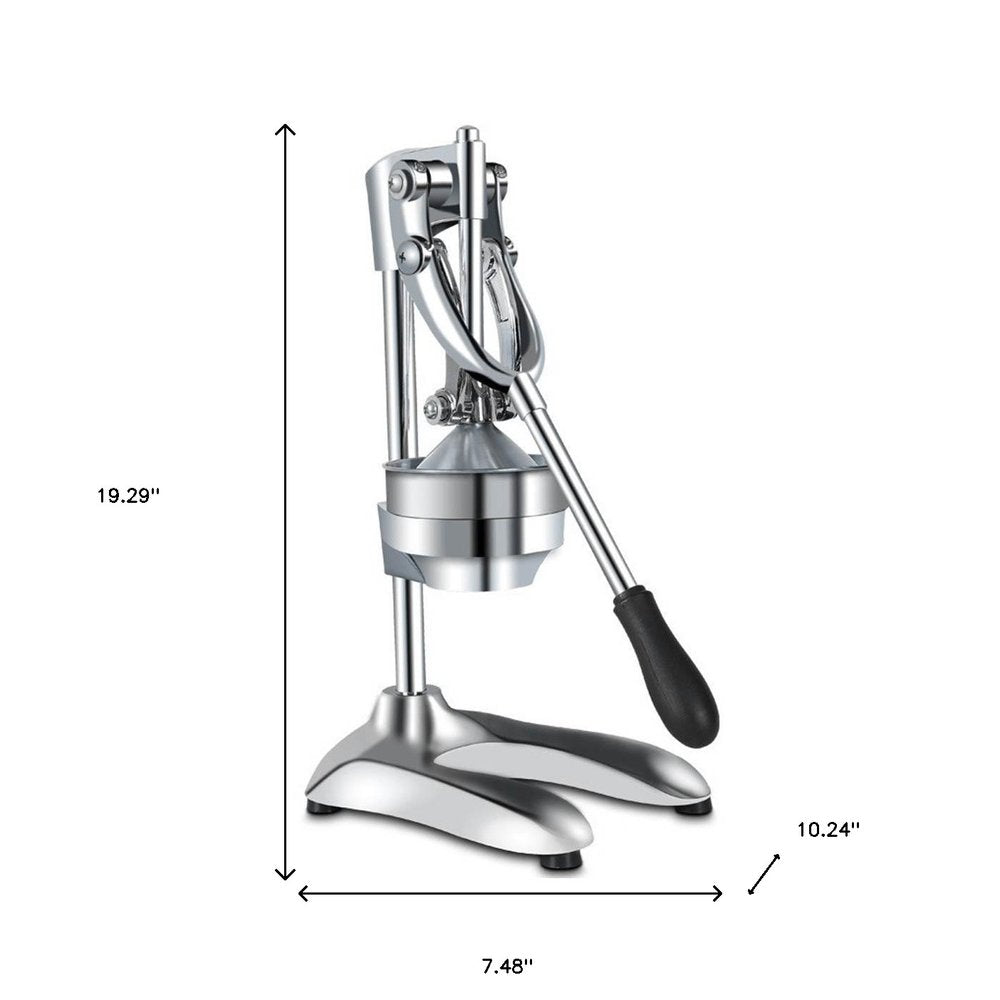 7" Silver Stainless Steel Manual Juicer — view 9