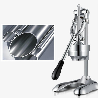 7" Silver Stainless Steel Manual Juicer