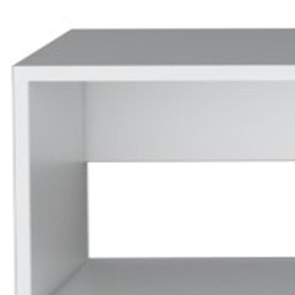 59" White Floating Mount TV Stand HomeRoots