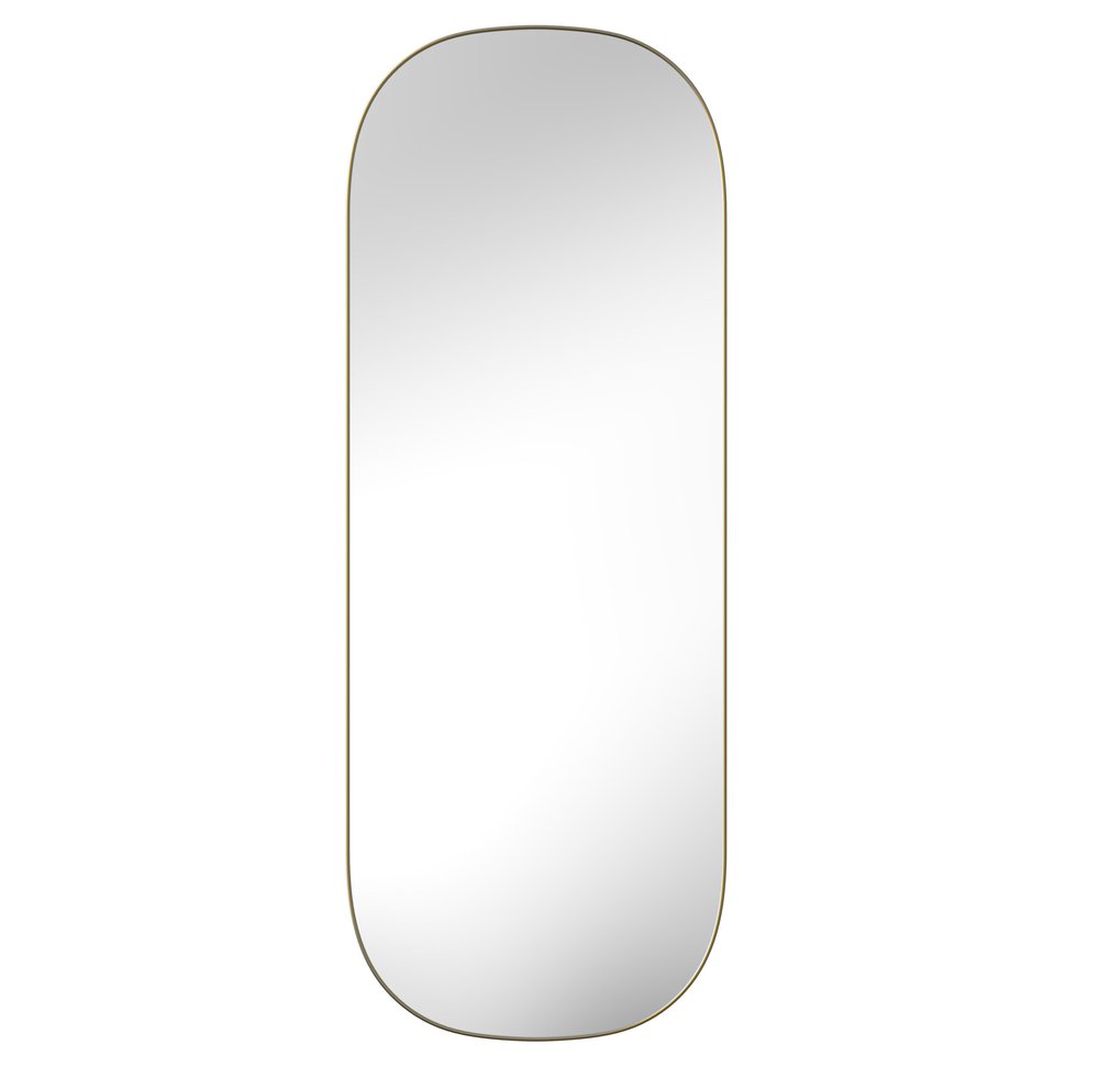 47" Gold Oval Framed Full Length Hanging Mirror HomeRoots