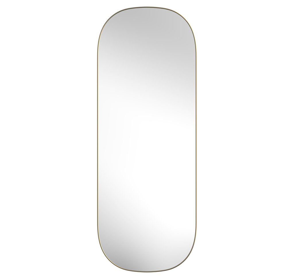 47" Gold Oval Framed Full Length Hanging Mirror HomeRoots