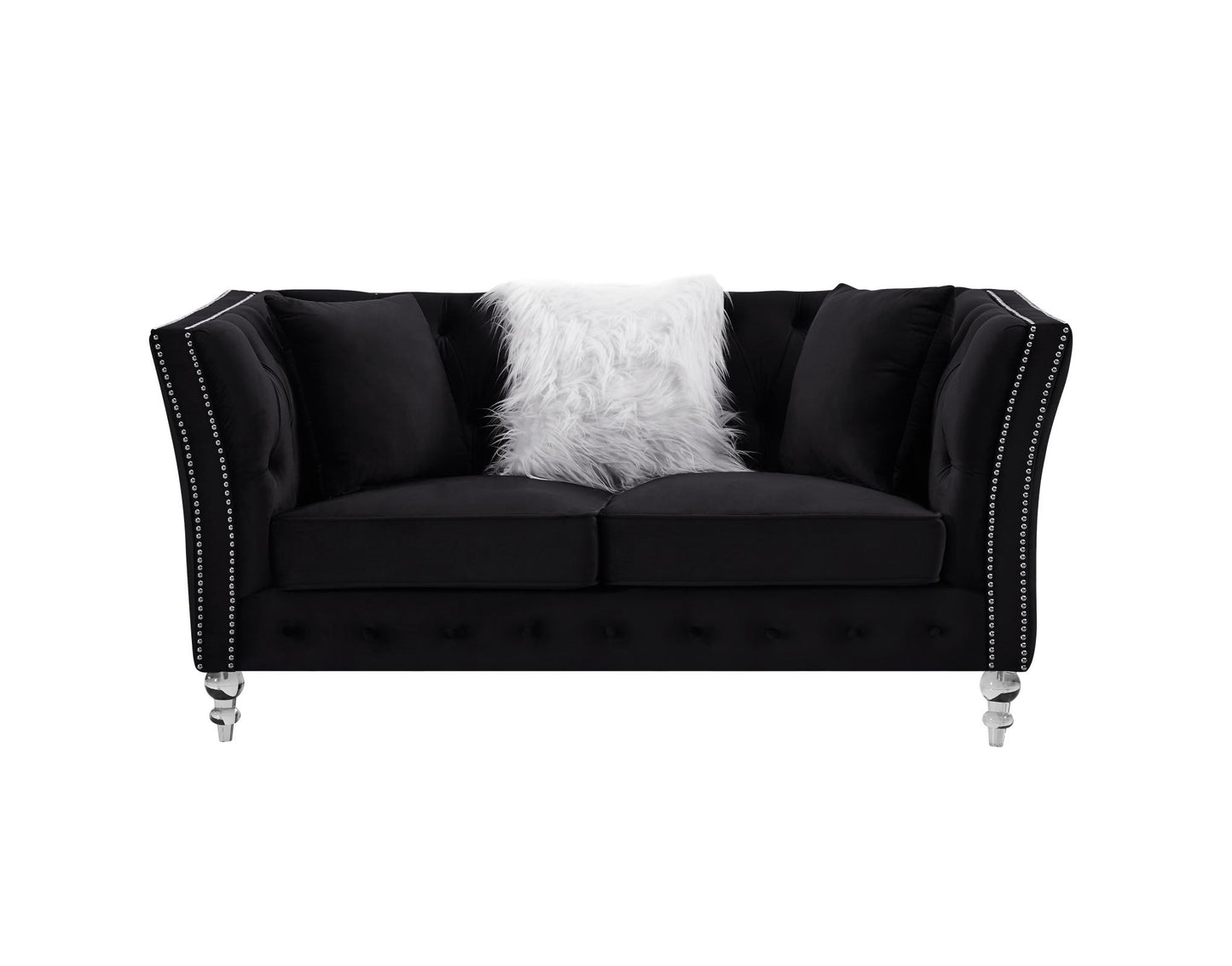 Loveseat Tufted Sofa for Living Room