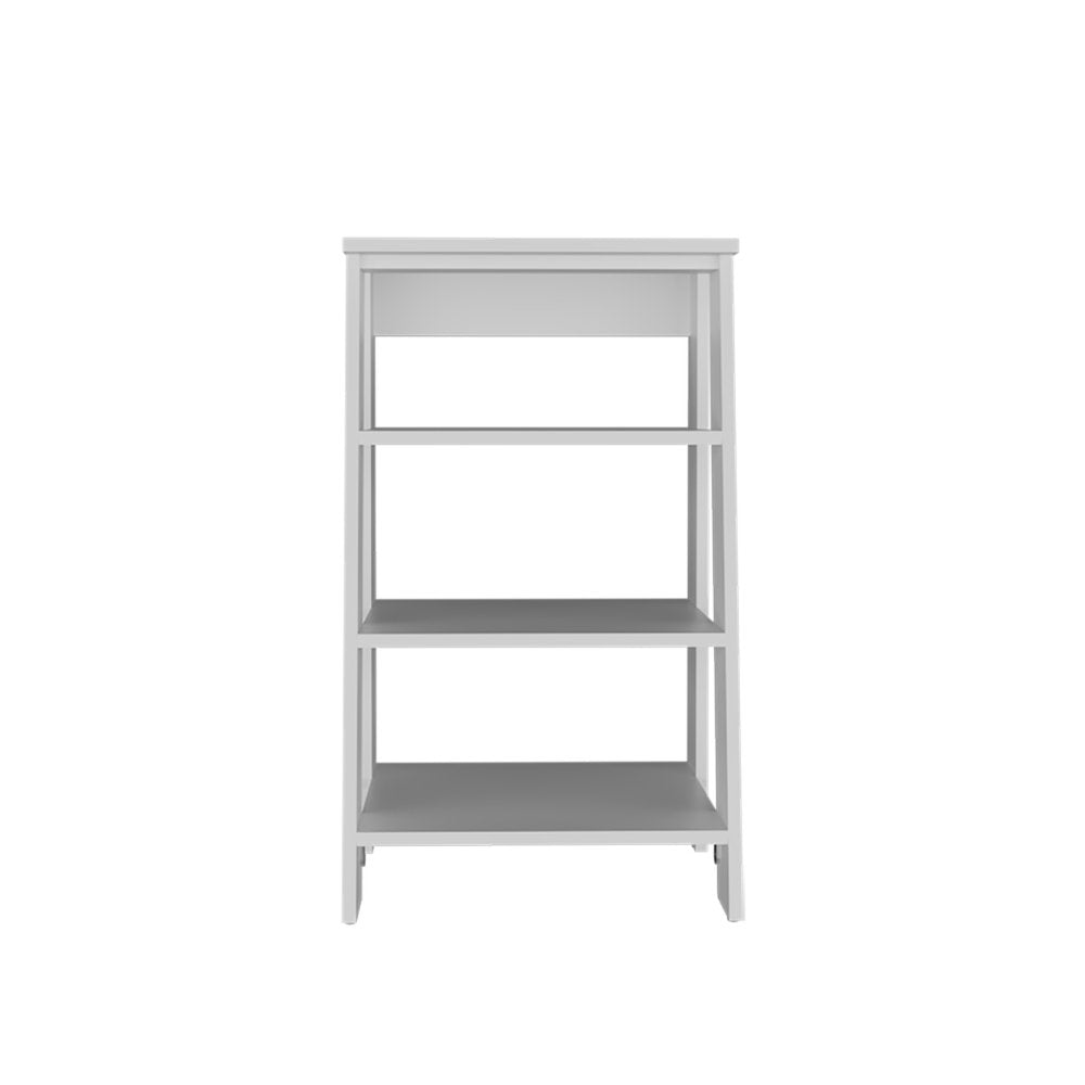 17" White Wood Bathroom Shelves HomeRoots