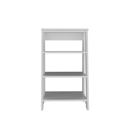 17" White Wood Bathroom Shelves HomeRoots
