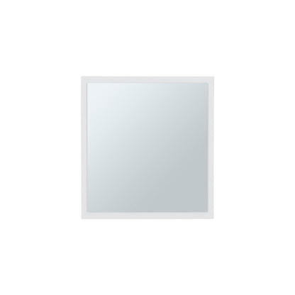 20" White Wood Floating Bathroom Vanity And Medicine Cabinet With Mirror HomeRoots