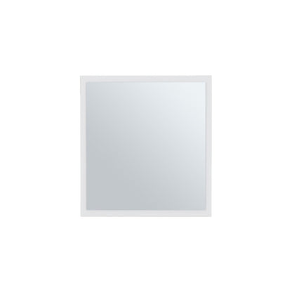 20" White Wood Floating Bathroom Vanity And Medicine Cabinet With Mirror HomeRoots