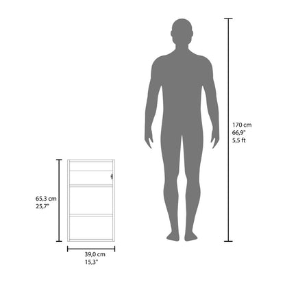 15" White Wood Floating Bathroom Vanity And Medicine Cabinet With Mirror HomeRoots