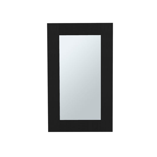 15" Black Wood Floating Bathroom Vanity HomeRoots