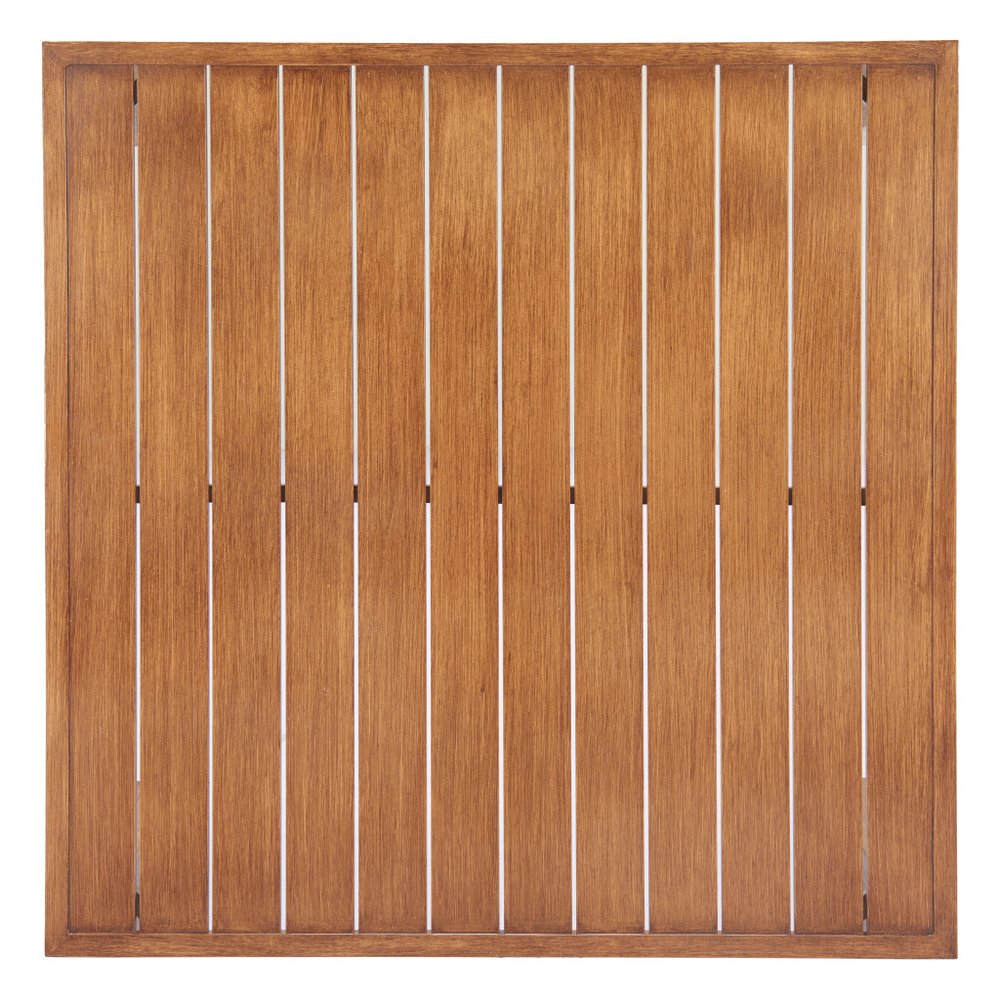 32" Natural Aluminum Square Coffee Table HomeRoots