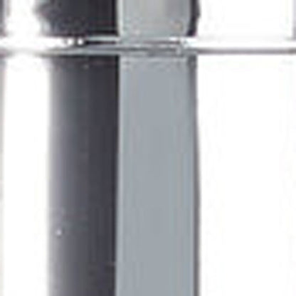 Silver Heavy Duty Plastic Three Chamber Wall Mount Soap Dispenser HomeRoots