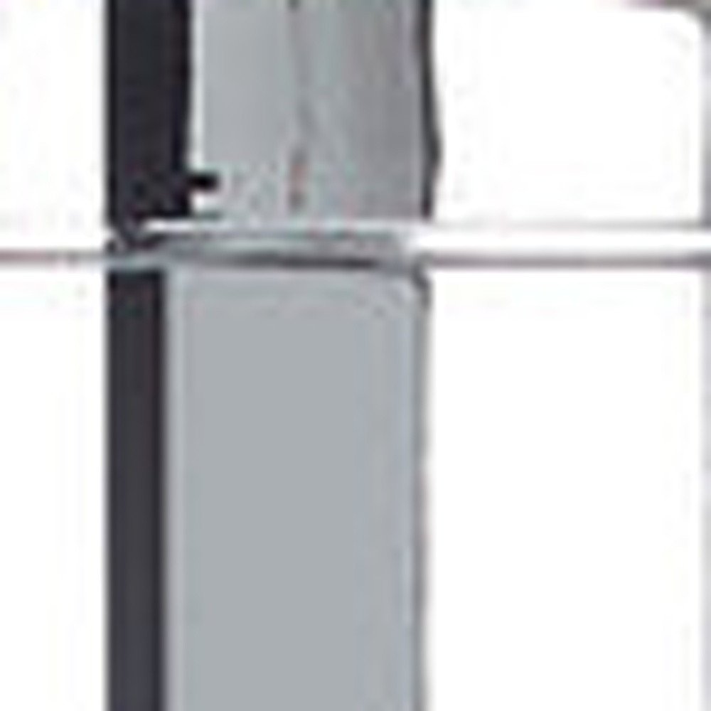 Silver Heavy Duty Plastic Two Chamber Wall Mount Soap Dispenser HomeRoots
