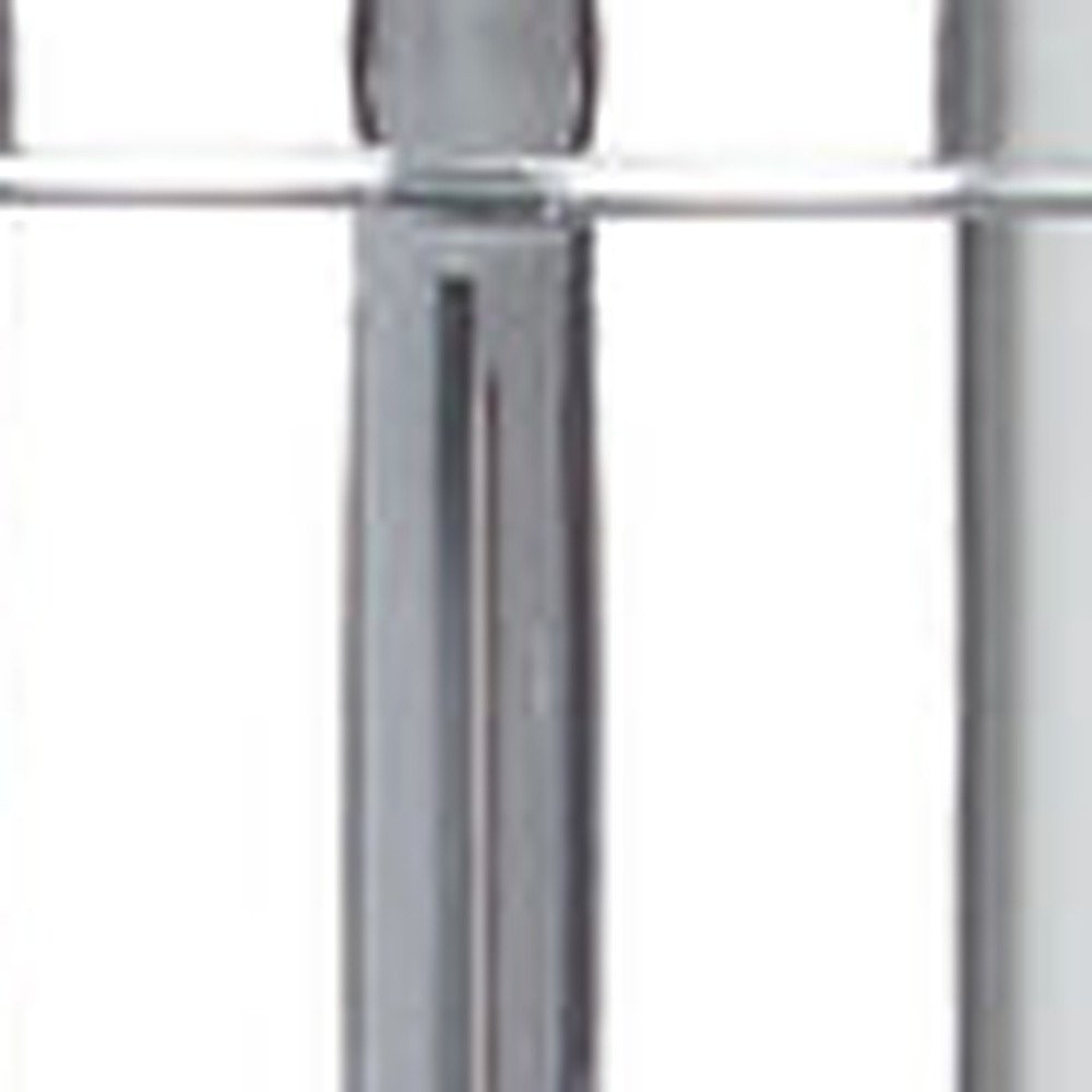 Silver Heavy Duty Plastic Wall Mount Soap Dispenser HomeRoots