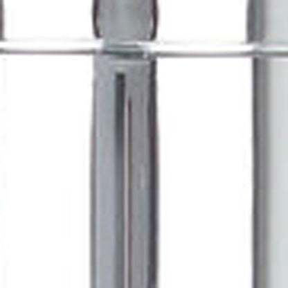 Silver Heavy Duty Plastic Wall Mount Soap Dispenser HomeRoots