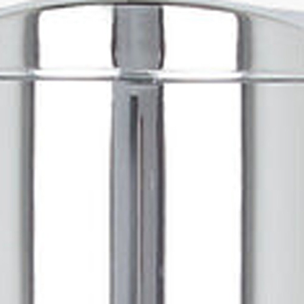 Silver Heavy Duty Plastic Wall Mount Soap Dispenser HomeRoots