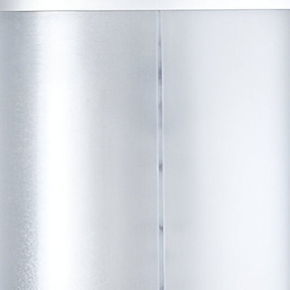Gray Heavy Duty Plastic Two Chamber Wall Mount Soap Dispenser HomeRoots