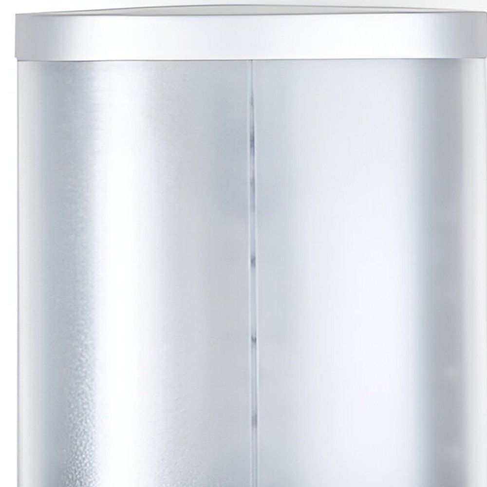 Gray Heavy Duty Plastic Two Chamber Wall Mount Soap Dispenser HomeRoots
