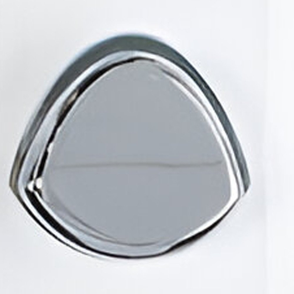 White Heavy Duty Plastic Three Chamber Wall Mount Soap Dispenser HomeRoots