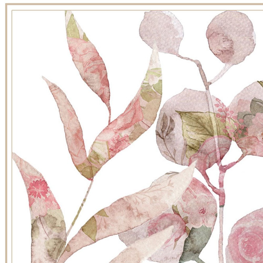 Set Of Two Meadow Flora Botannicals White Framed Wall Art — view 2