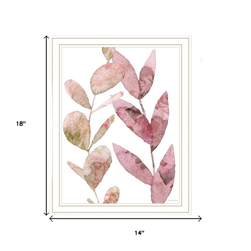Set Of Two Meadow Flora Botannicals White Framed Wall Art — view 5
