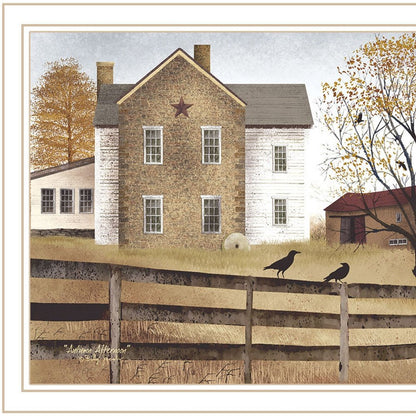 Set Of Two Grandpa's Barn White Framed Wall Art HomeRoots
