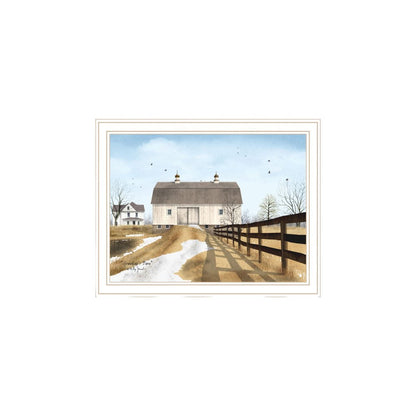 Set Of Two Grandpa's Barn White Framed Wall Art HomeRoots