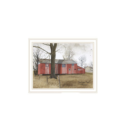 Set Of Two All American Barns White Framed Wall Art HomeRoots