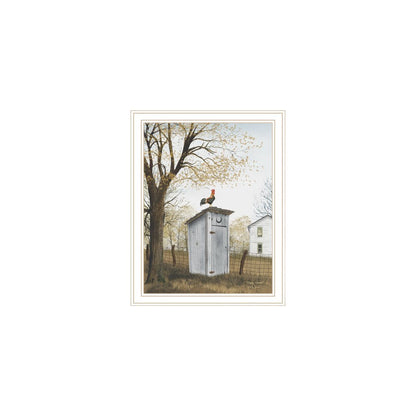 Set Of Two Country Living White Framed Wall Art HomeRoots