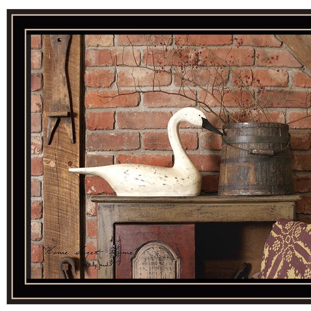 Set Of Two Home Sweet Home Black Framed Wall Art HomeRoots