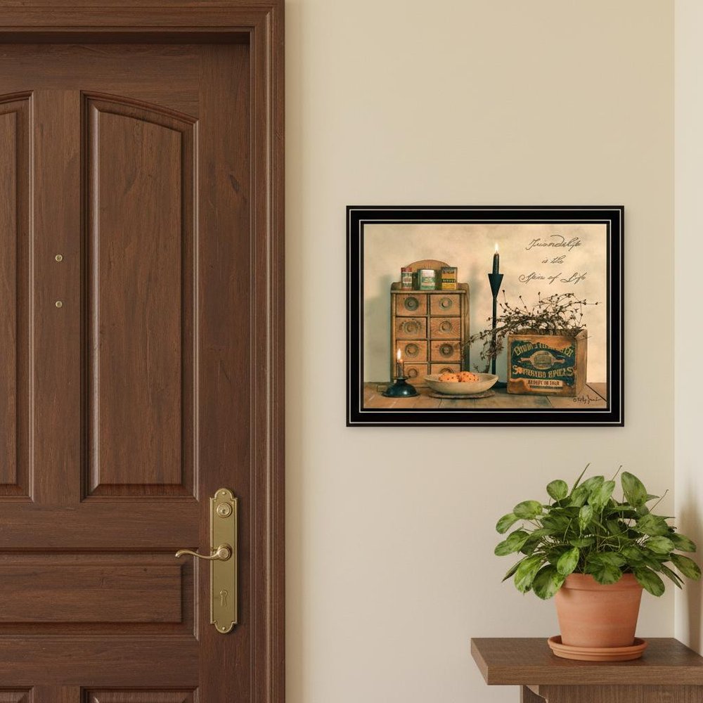 Set Of Two Friendship is the Spice of Life Black Framed Wall Art HomeRoots