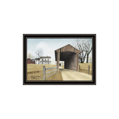 Set Of Two Going to Market Black Framed Wall Art HomeRoots