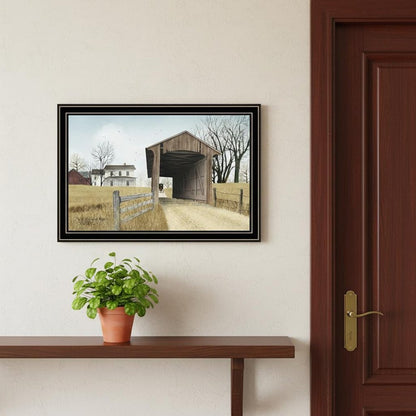 Set Of Two Going to Market Black Framed Wall Art HomeRoots