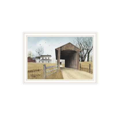 Set Of Two Going to Market White Framed Wall Art HomeRoots