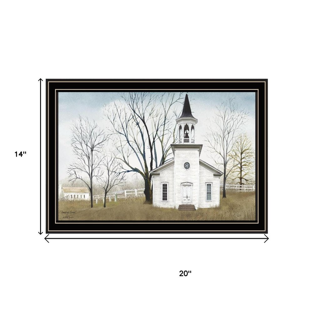 Set Of Two Amazing Grace Sunday Service Black Framed Wall Art HomeRoots
