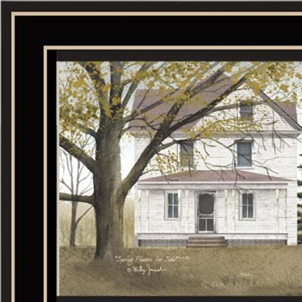 Set Of Four Billy Jacob's Four Seasons Homesteads Black Framed Wall Art HomeRoots