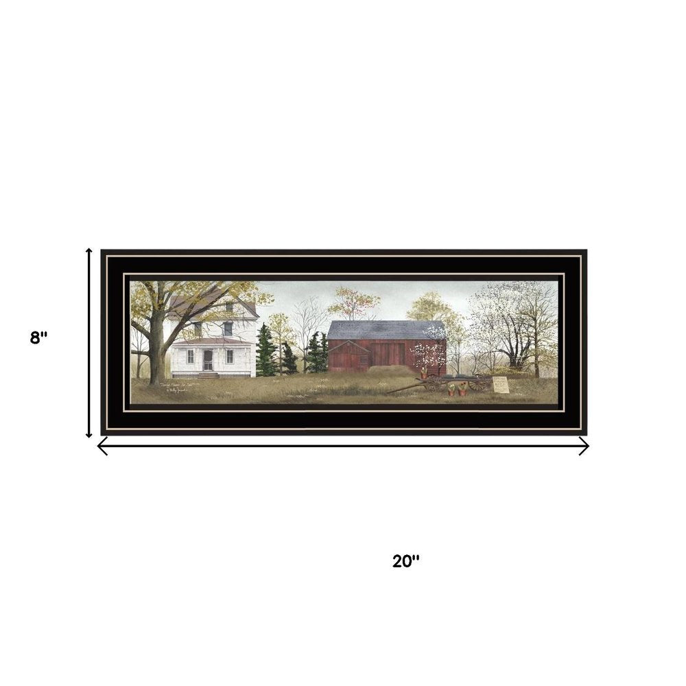 Set Of Four Billy Jacob's Four Seasons Homesteads Black Framed Wall Art — view 5