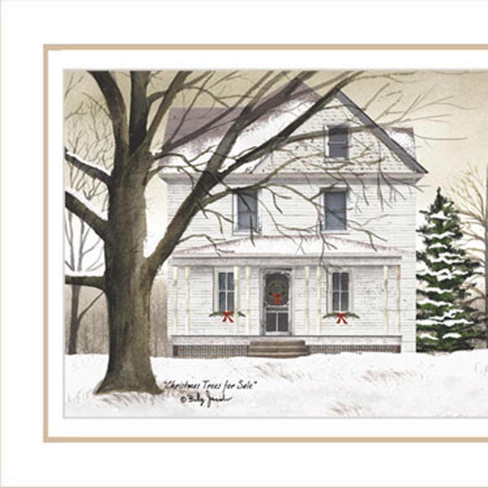 Set Of Four Billy Jacob's Four Seasons Homesteads White Framed Wall Art HomeRoots