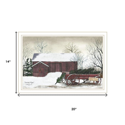 Set Of Two Christmas Time with Family White Framed Wall Art HomeRoots