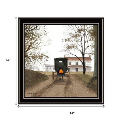 Set Of Two The Old Mare And Heading' Home Black Framed Wall Art HomeRoots