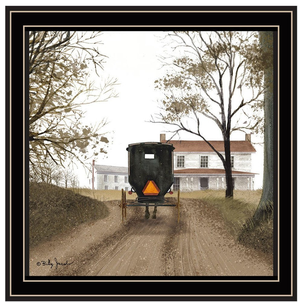 Set Of Two The Old Mare And Heading' Home Black Framed Wall Art — view 2