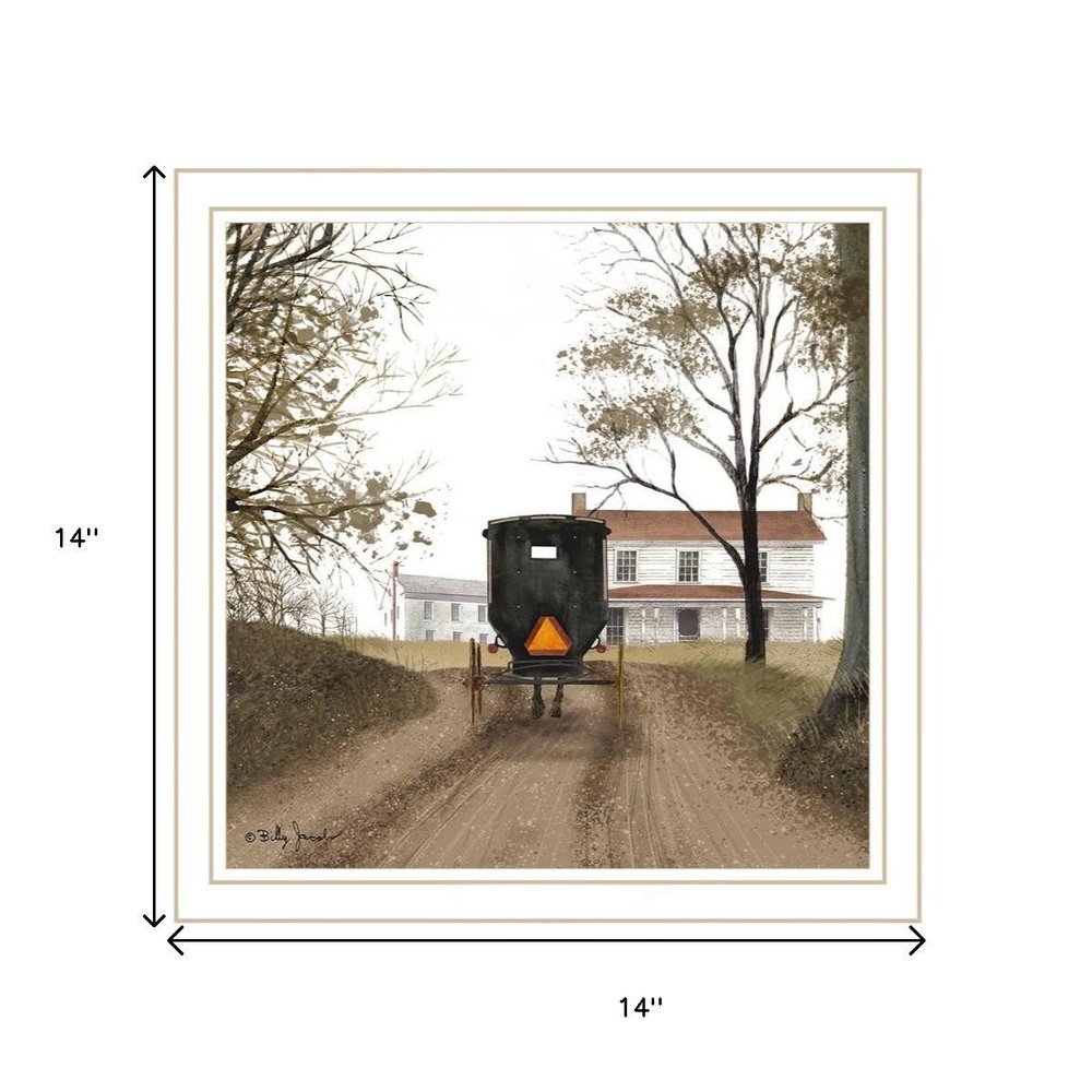 Set Of Two The Old Mare And Heading' Home White Framed Wall Art — view 5