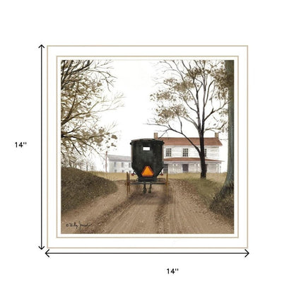 Set Of Two The Old Mare And Heading' Home White Framed Wall Art HomeRoots