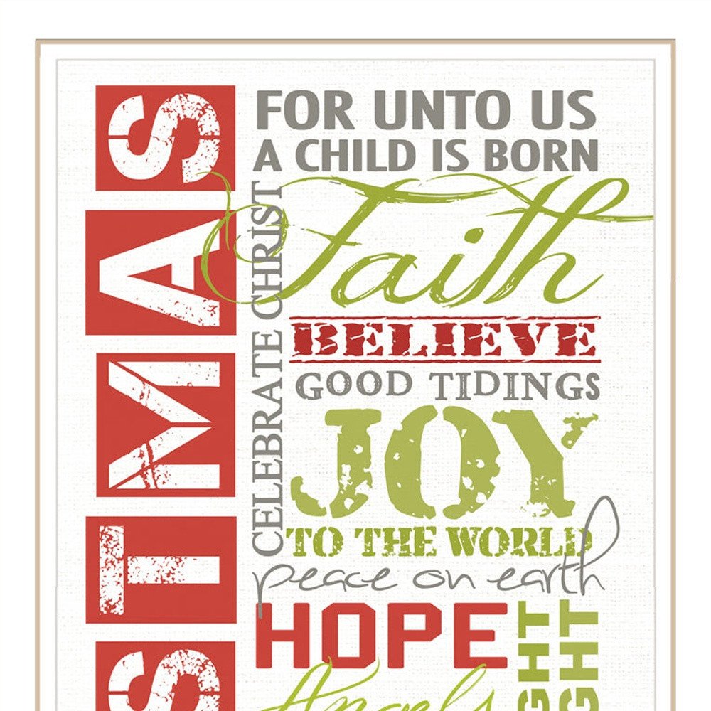 Set Of Two Happy Holidays White Framed Wall Art HomeRoots