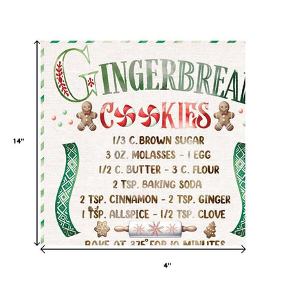 Set Of Two Gingerbread Wreath White Framed Wall Art HomeRoots