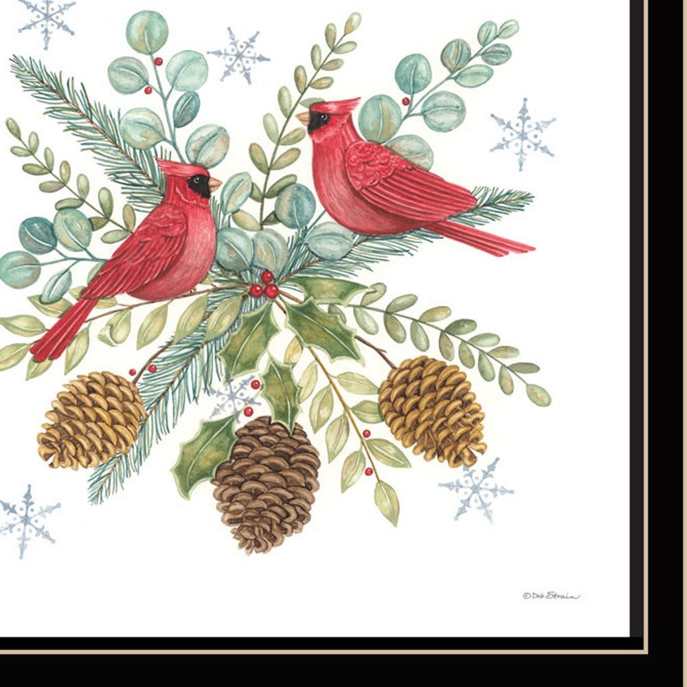 Set Of Two Friends Make the Season Merry Black Framed Wall Art HomeRoots