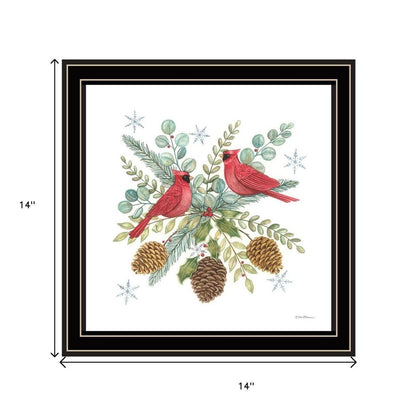 Set Of Two Friends Make the Season Merry Black Framed Wall Art HomeRoots