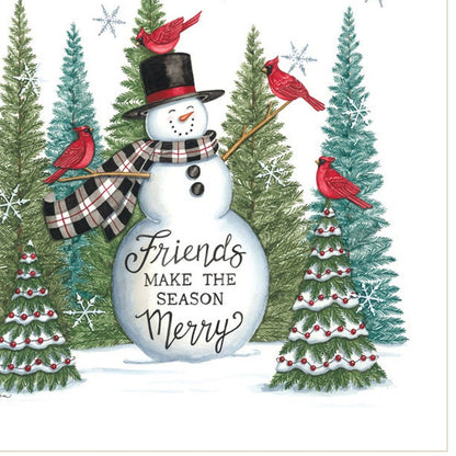Set Of Two Friends Make the Season Merry White Framed Wall Art HomeRoots
