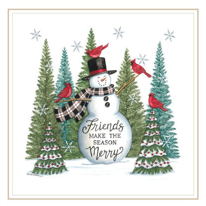 Set Of Two Friends Make the Season Merry White Framed Wall Art HomeRoots